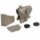 Коллиматорный прицел AIM-O T1 DE Red/Green Dot, 45° Offset Mount, QD Mount and Low Mount AO5052-DE